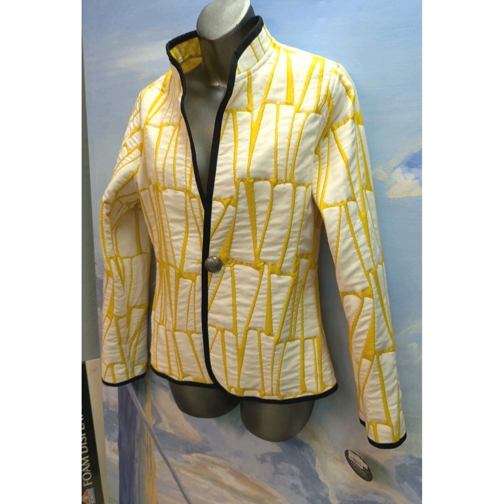 NWT Trimdini M Abstract Collection Reversible Jacket